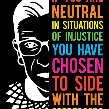 Artwork thumbnail, RBG Ruth Bader Ginsburg Quote by Katey1285