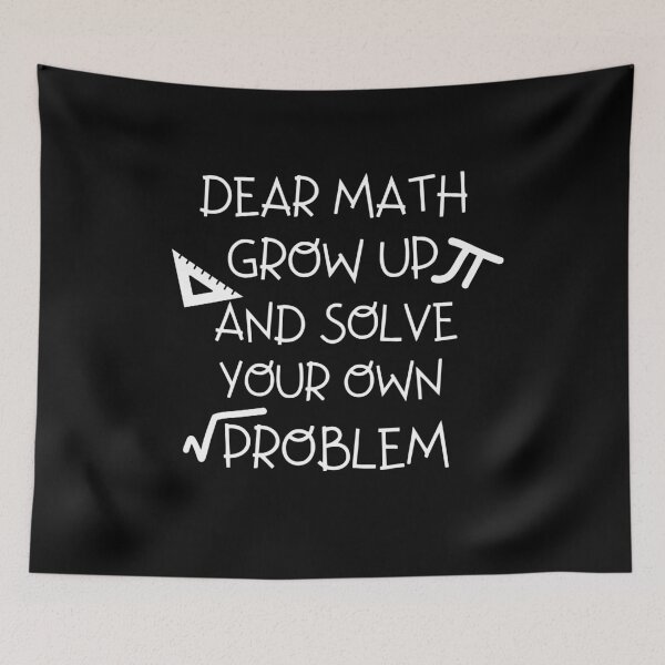 Item preview, Math Problems designed and sold by Quadghouls.
