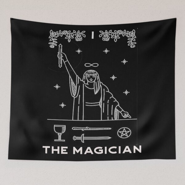 Item preview, The Magician Tarot Card - Major Arcana designed and sold by Coder-T.