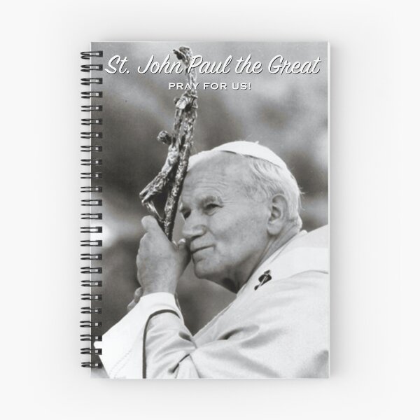 Item preview, St. John Paul the Great, Pray for Us! - 4 designed and sold by The Catholic Religion Teacher Shop.