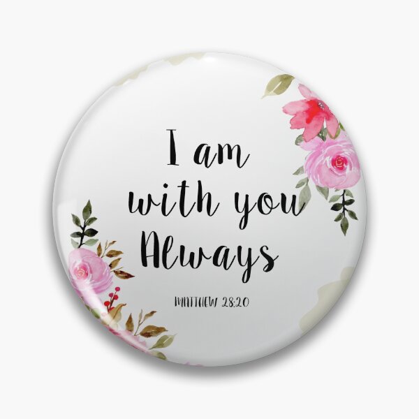 Item preview,  I am with you always designed and sold by della95.