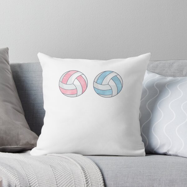 Item preview, Blue Pink Volleyball Boy Girl designed and sold by thefrshmachine.