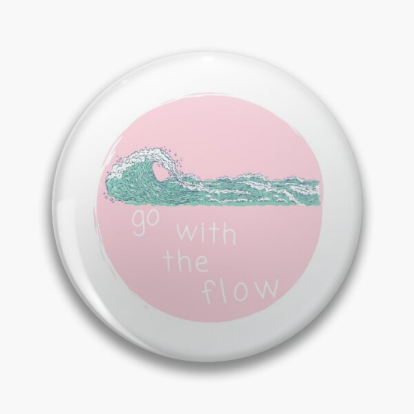 Item preview, Go with The Flow Waves designed and sold by SpicyCherrys.