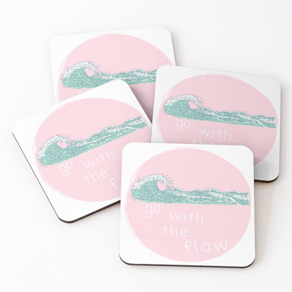 Item preview, Go with The Flow Waves designed and sold by SpicyCherrys.