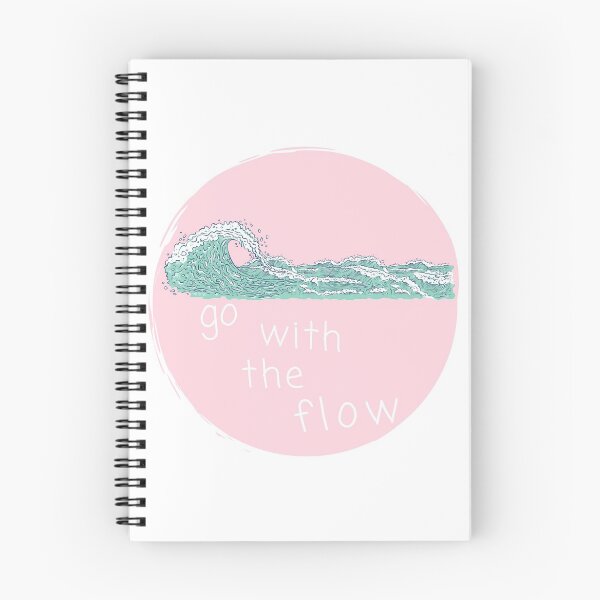 Item preview, Go with The Flow Waves designed and sold by SpicyCherrys.