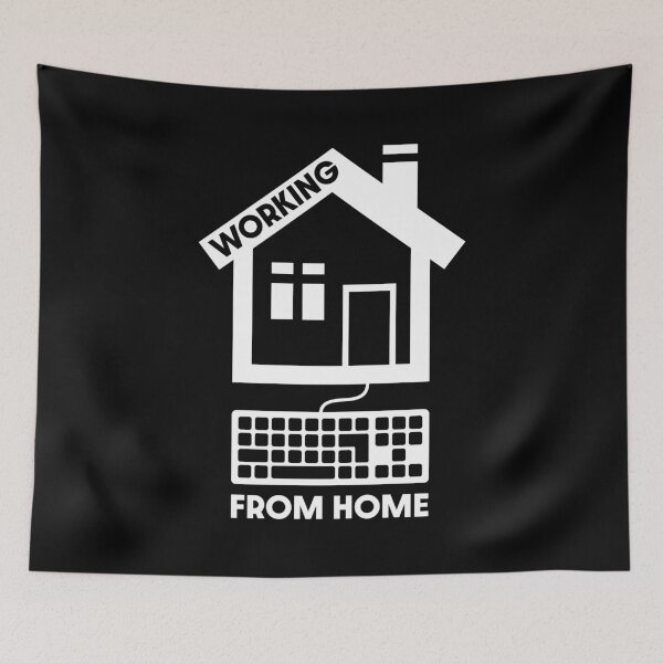 Item preview, working from home  designed and sold by close-up.biz.