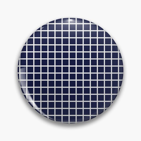 Item preview, Navy Blue and White Graph Grid Pattern designed and sold by SqueakyRicardo.