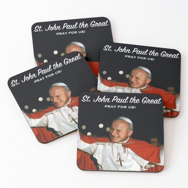 Item preview, St. John Paul the Great, Pray for Us! - 6 designed and sold by The Catholic Religion Teacher Shop.