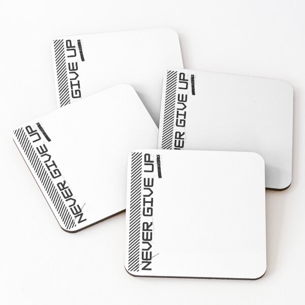 Item preview, NEVER GIVE UP BL, GYM, WORKOUT (OR) designed and sold by Tru-Intuit.
