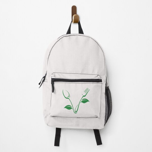 Item preview, Knife and Fork, Vegan Plant Based Emblem designed and sold by Millenial Designs.