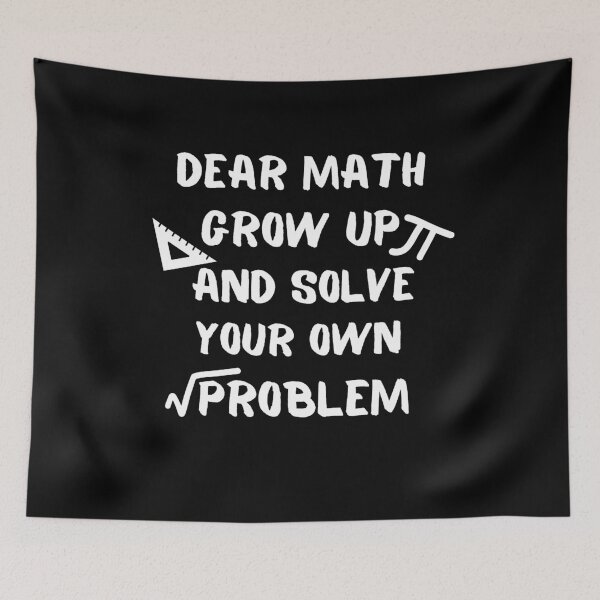 Item preview, Math Problems designed and sold by Quadghouls.