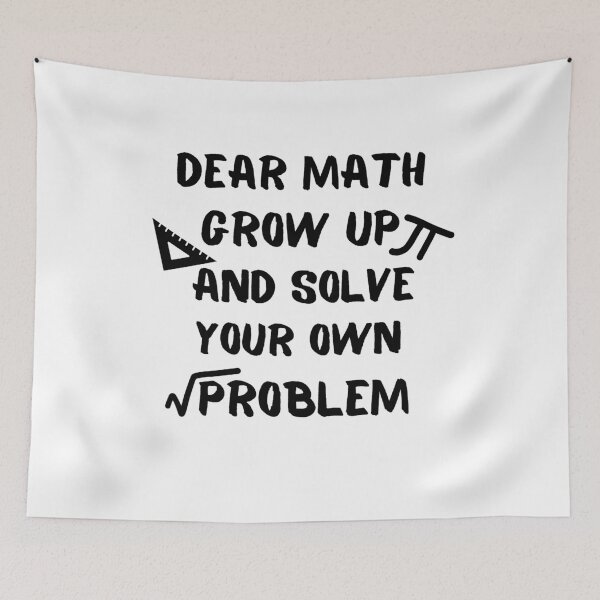Item preview, Math Problems designed and sold by Quadghouls.