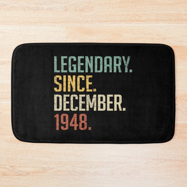 Item preview, Legendary Since December 1948 72nd Birthday Gift 72 Years Old Vintage December 1948 designed and sold by Takatv.