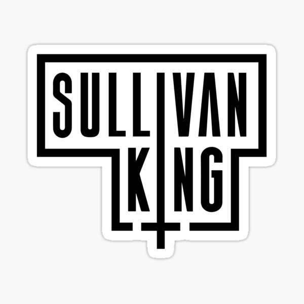King of EDM Sullivan Sticker