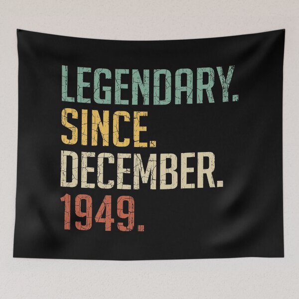 Item preview, Legendary Since December 1949 71st Birthday Gift 71 Years Old Vintage December 1949 designed and sold by Takatv.