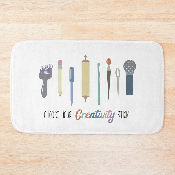 Item preview, Choose Your Creativity Stick Inspirational Wall Art designed and sold by EmilySutin.