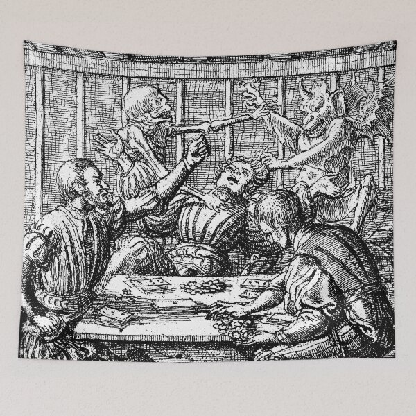 Item preview, The Gambler, the Dance of Death - Hans Holbein designed and sold by themasters.