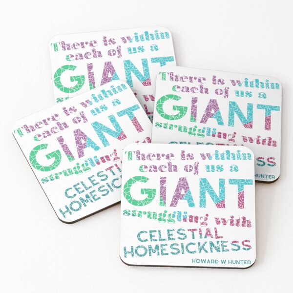 Item preview, There is within each of us a giant struggling with Celestial homesickness  designed and sold by Restored Gospel Boutique .