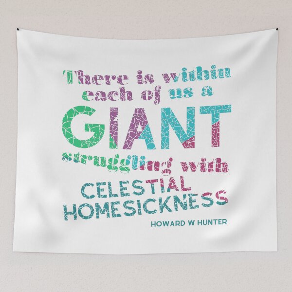 Item preview, There is within each of us a giant struggling with Celestial homesickness  designed and sold by Heather Walton.