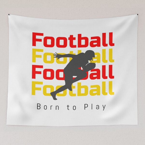 Item preview, Football - Born to Play designed and sold by SkyTastic.