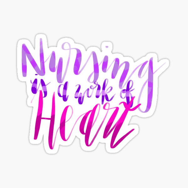 Nursing Sticker