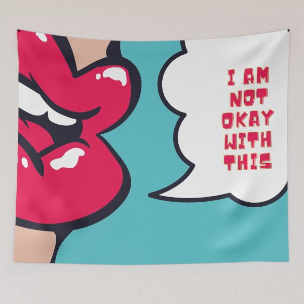 Item preview, I am not okay with this  designed and sold by Amalzaki.