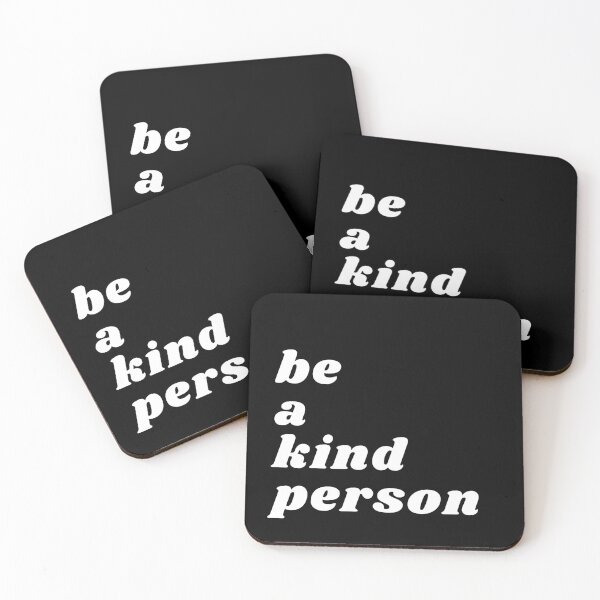 Item preview, Be A Kind Person - White Letters designed and sold by SimplyMots.
