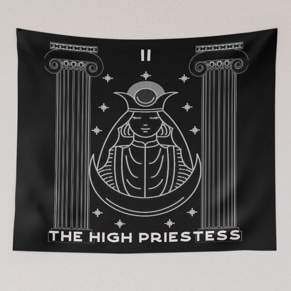 Item preview, The High Priestess Tarot Card - Major Arcana designed and sold by Coder-T.