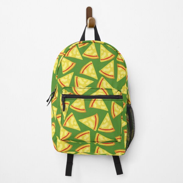 Item preview, Cheesy Pizza Explosion Pattern - green designed and sold by MixedBagMerch.