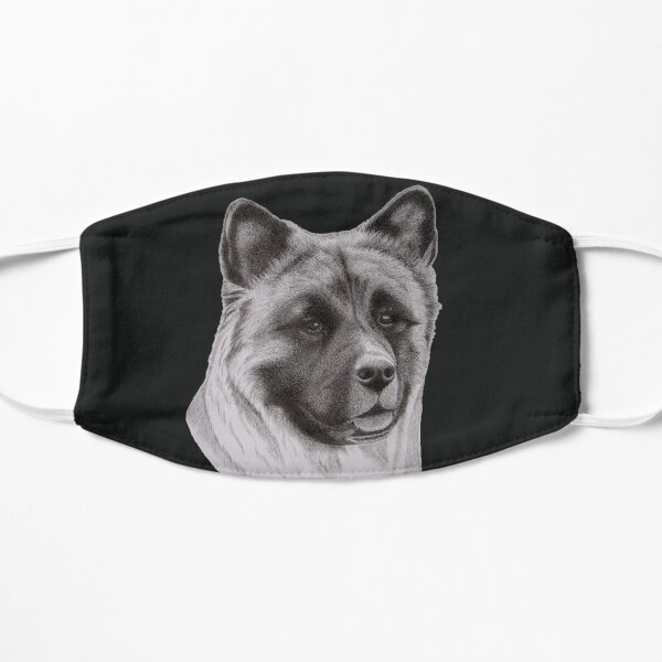 Akita Sushi Flat Mask