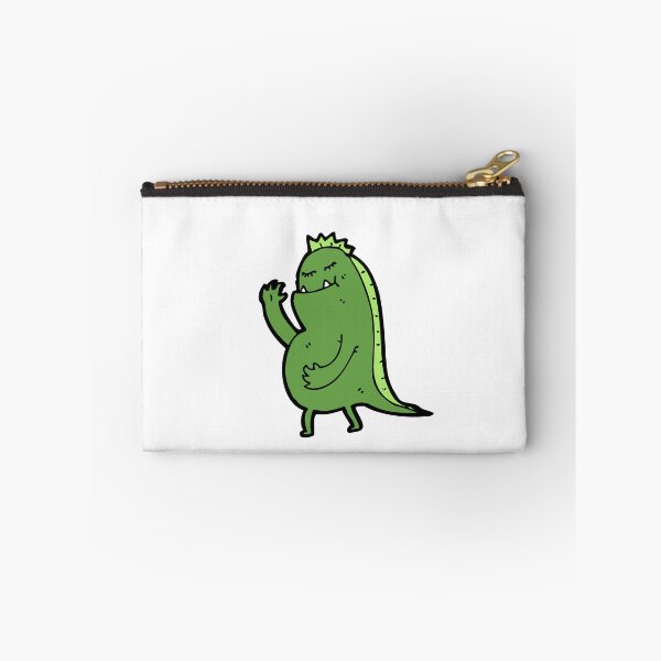Item preview, Ms Green Toothy Dinosaur Monster designed and sold by wildflowerperks.