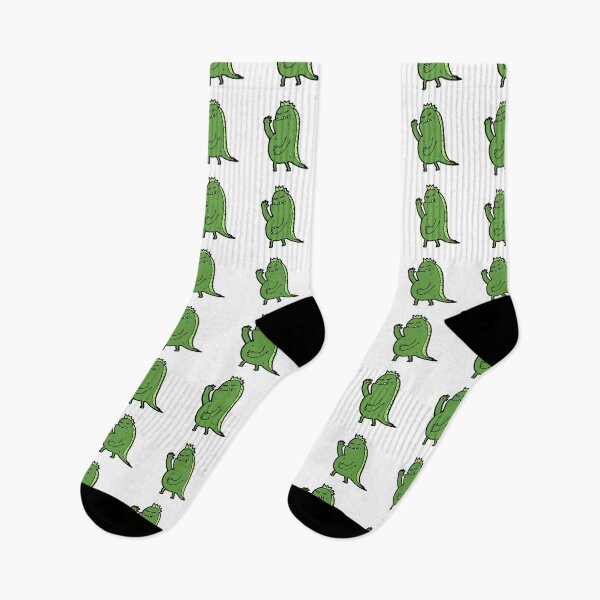 Item preview, Ms Green Toothy Dinosaur Monster designed and sold by wildflowerperks.