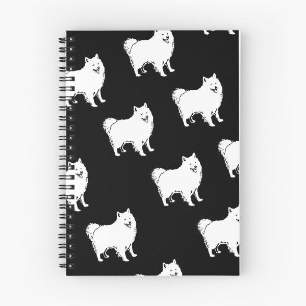 Item preview, American Eskimo Dog Breed Pattern designed and sold by The Masked Designer.