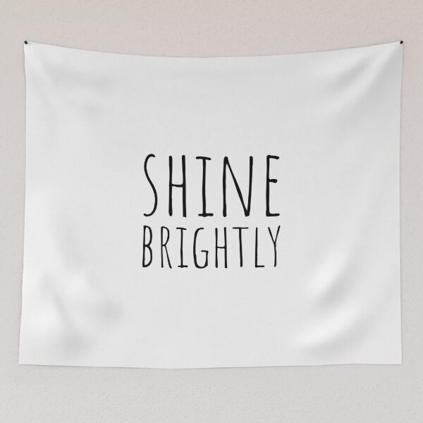 Item preview, Shine brightly designed and sold by cutelittletext.