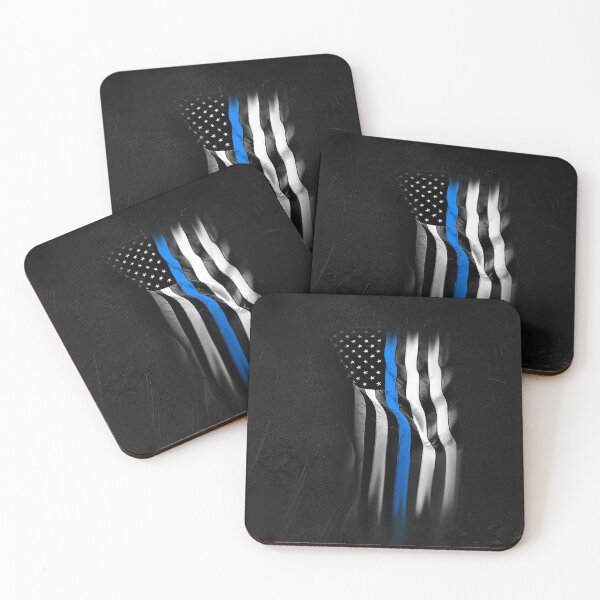 Item preview, Thin Blue Line vertical flag designed and sold by Brockmeyer.