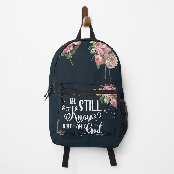 Item preview, Be Still and Know That I am God Psalms 46:10 Christian Quote Bible Verse designed and sold by sweetheartistic.