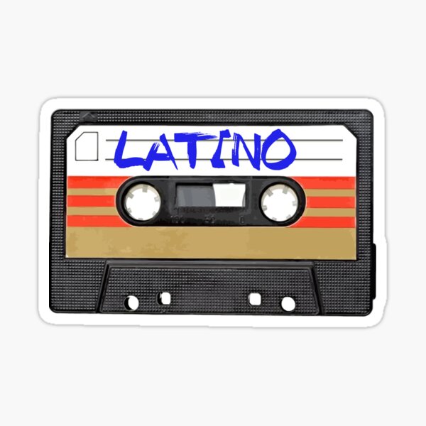 Cinta de música latina latina Pegatina
