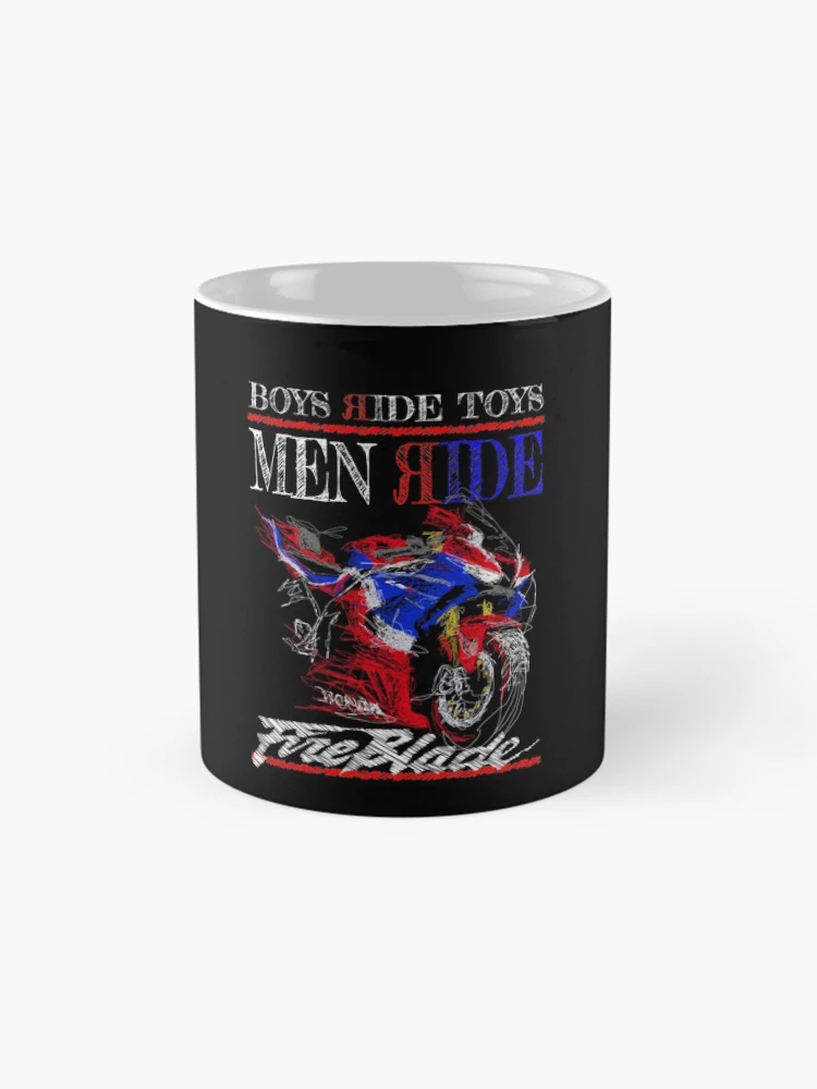 Thumbnail 4 of 6, Coffee Mug, Men Ride Fireblade designed and sold by TwoLinerDesign.