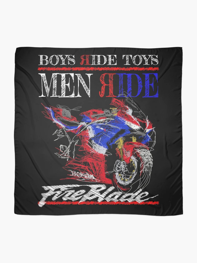 Thumbnail 2 of 3, Scarf, Men Ride Fireblade designed and sold by TwoLinerDesign.