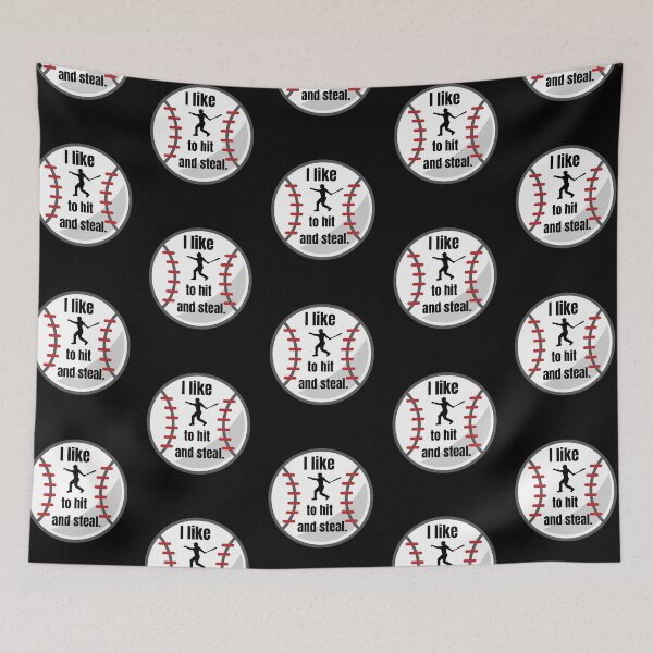 Item preview, Baseball. I Like to Hit and Steal. designed and sold by Damitparasayo.