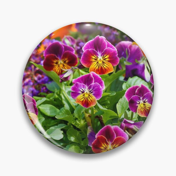 Item preview, Vibrant Pansy Flower Jubilation designed and sold by FigTreeMagick.