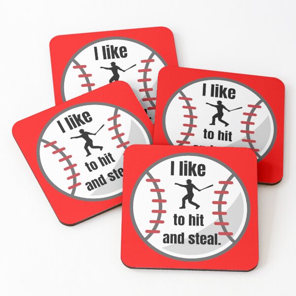 Item preview, Baseball. I Like to Hit and Steal. designed and sold by Damitparasayo.