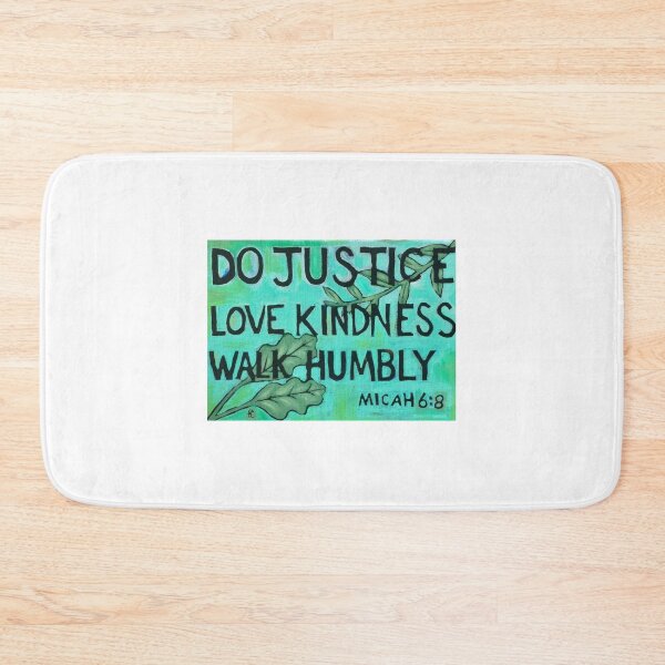 Item preview, Do Justice Love Kindness Walk Humbly (Painting) designed and sold by Christina Lopez.