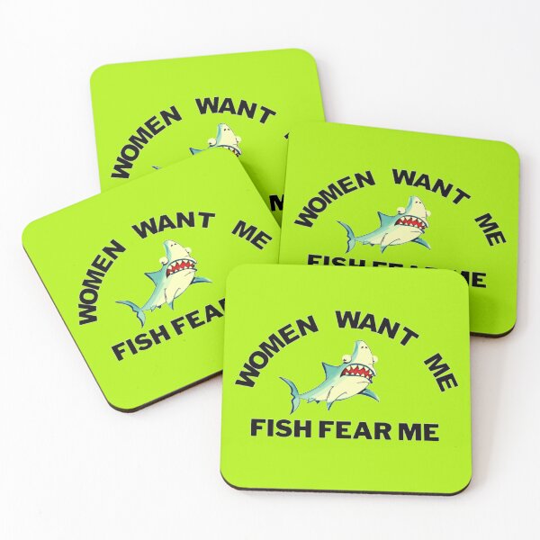 Item preview, Women want me, fish fear me  designed and sold by HappinessWorld.