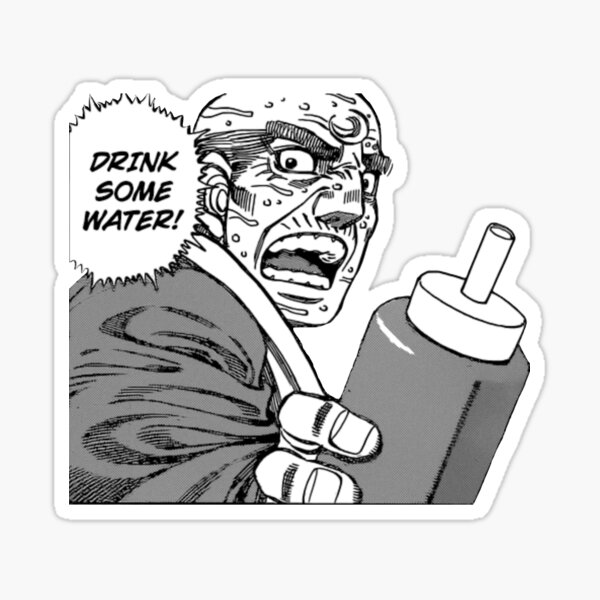 Hajime no Ippo Sticker for Sale by Axel Bogers