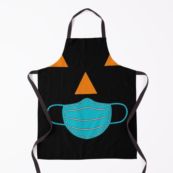 Item preview, Funny Halloween Pumpkin wearing mask 2020 designed and sold by Paulinevandaele.