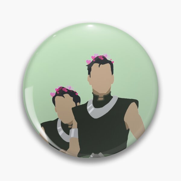 Item preview, wing and wei beifong art with hearts designed and sold by Diygurugirl.