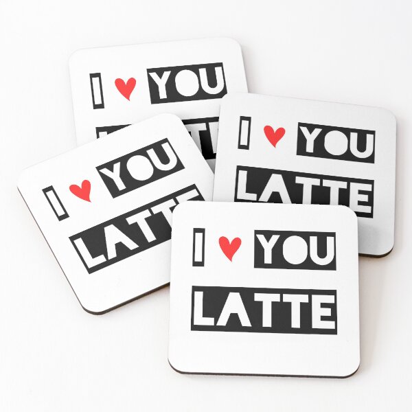 Artikelvorschau, Ich liebe dich sehr, ein Latte entworfen und verkauft von VondasCreations.