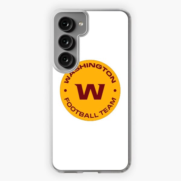 Washington Commanders Personalized Endzone Plus Design Galaxy Clear Phone  Case