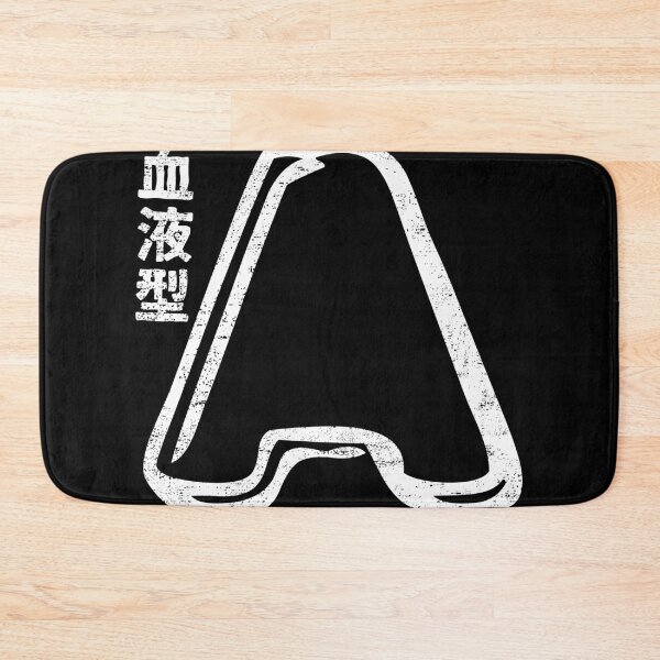 Item preview, Blood Type A Personality - White - Japanese Design Anime Style designed and sold by PsychicCatStore.